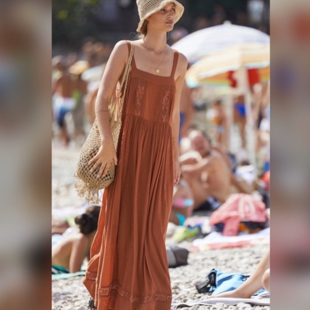 Auguste Margot Wren Maxi Dress Desert Orange 6